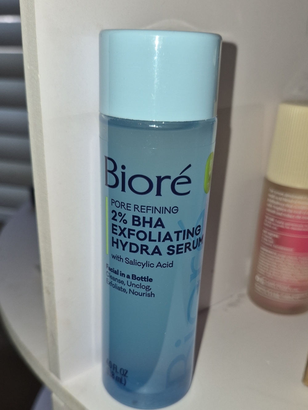 Biore Light Blue 2% BHA Exfoliating Hydra Serum – Pore Refining Treatment